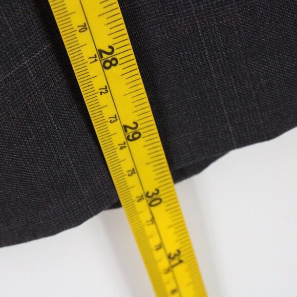 Hugo Boss Blazer Mens Gray Plaid Boss Selection Two Button Front Drago Lined 38R - Picture 11 of 11